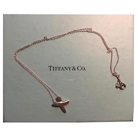 Collana Tiffany & Co Paloma Picasso Kiss in argento 40cm