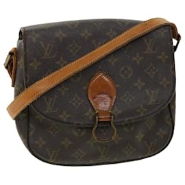 LOUIS VUITTON Monogram Saint Cloud GM Borsa a tracolla M51242 LV Auth em3542