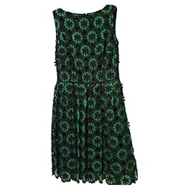 Dolce & Gabbana Kleid aus Baumwolle grün