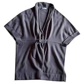 Ärmelloser Pullover Brunello Cucinelli grau aus Kaschmir 42