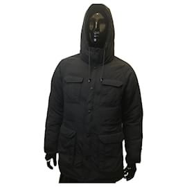 Levi's Daunenjacke mit Kapuze Schwarz