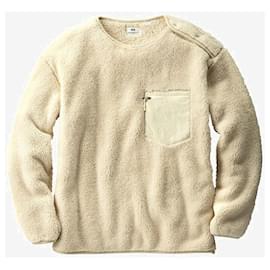 Engineered Garments x Uniqlo Fleece Sweatshirt Creme M - Autre Marque