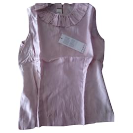 Marni Tops, camisetas sin mangas, Camisa, Camiseta, camisetas, tamaño rosa 40 ESO