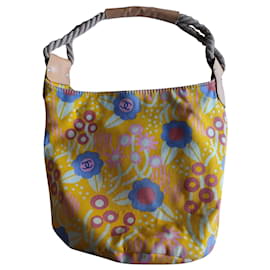 Borsa a secchiello Chanel multicolore