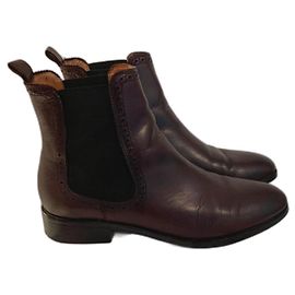 Botas Chelsea & Other Stories em couro marrom