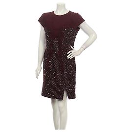 Escada Wollkleid mehrfarbig Größe 38