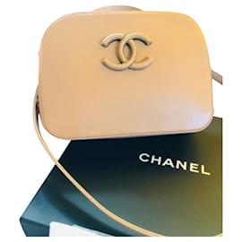 Chanel Handtasche aus Leder Sand