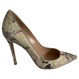 Décolleté Gianvito Rossi Mary Katrantzou Pelle e Tessuto 37.5