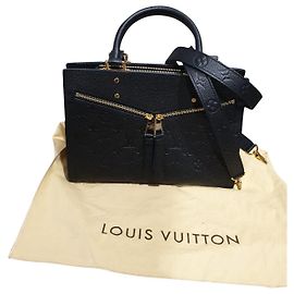 Borsa Louis Vuitton Sully PM in pelle nera