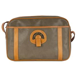 Ted Lapidus Kuriertasche aus strukturiertem Leder - Autre Marque