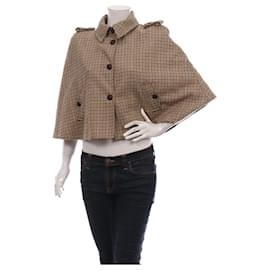 Hallhuber Poncho Jacke Wollmischung M