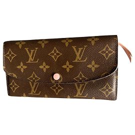 Louis Vuitton Emilie Monogram Wallet Pink