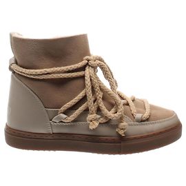 Botines Inuikii Beige de ante y cuero 38