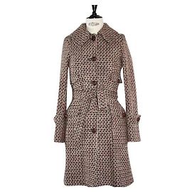 Abrigo de lana rosa Patrizia Pepe Talla 36