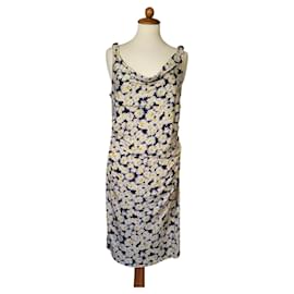 dvf briella ruched mesh dress Diane von Furstenberg