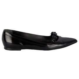 Piatto a punta a punta Fleur nero Louis Vuitton