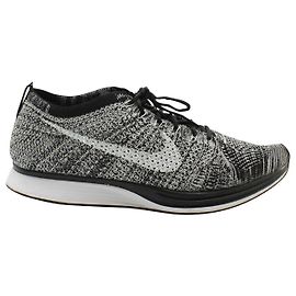 ZAPATILLA Nike Flyknit Racer en sintético gris Oreo