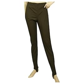 Dsquared2 Dsquared 2 Pantalones polainas con estribo y logo verde caqui talla de pantalones 42