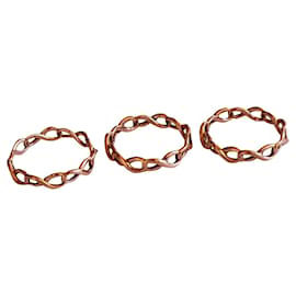 Tiffany & Co 3 Anelli Infinity in Rubedo Metal