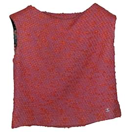 Top Chanel Rosa y Naranja
