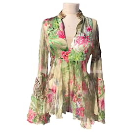 Roberto Cavalli 100% Camicetta di seta