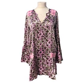 Autre Marque Vestido Realizado en Seda por Custo