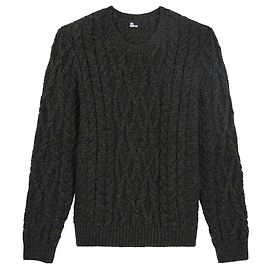 The Kooples Wollpullover Rundhals blau grün