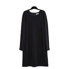 Jil Sander MARINEBLAUES NACHTMINIMAL-JERSEY IN40