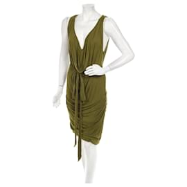 Vestido Plein Sud Verde de Viscosa Talla 42