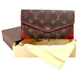 LOUIS VUITTON MONOGRAM PORTEFEUILLE CARTERA LARGA SARAH RETIRO