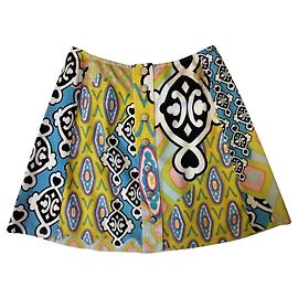 CHRISTIAN LACROIX FALDA FALDA CURVA POP BARROCO RELIEVE T 34/36