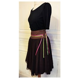 KENZO FALDA forrada FALDA TUL BAILARINA LAZOS T 34/36