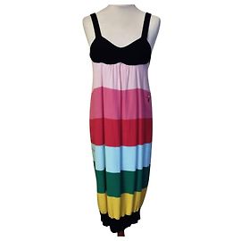 SONIA RYKIEL KLEID AUS PIMAWOLLE MIT DIAMS BIENENBROSCHE S 16 JAHRE ODER S 36/40