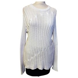 Cerruti 1881 CERRUTI MAGLIA MAGLIA TRENDY LANA LINO PANNA SMERIGLIATA T 38/40/42