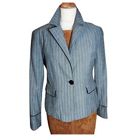 Cerruti 1881 CERRUTI JACKE TRENDY FISCHGRÄTENWOLL-TWEED T40/42