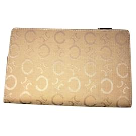 Pochette Céline Beige in Tessuto