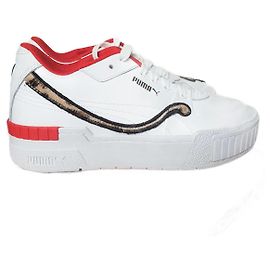 Charlotte Olympia x Puma Cali Sport in pelle bianca