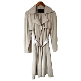 Gabardina Tara Jarmon Beige de Triacetato