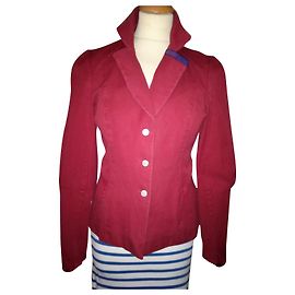 CHRISTIAN LACROIX GRAPHIC JACKET ZIPS SCULPTURAL BRIDGES T 40/42