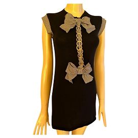Chanel Seiden-Kaschmir-Minikleid
