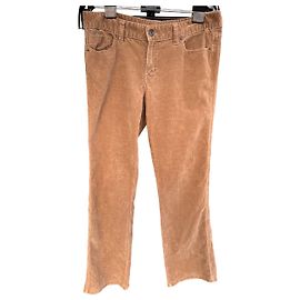 Calvin Klein Pantaloni in Velluto Bronzo Taglia M