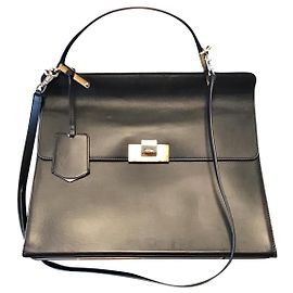 Balenciaga “le dix” in pelle nera nera