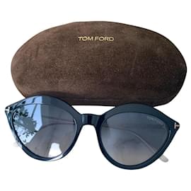 Occhiali da sole Tom Ford neri in plastica