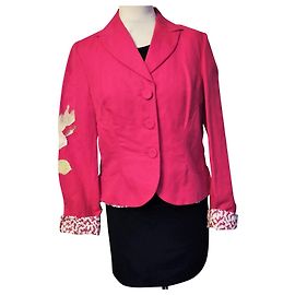 KENZO SOLARJACKE MIT BLUMENEINSATZ T 40/42