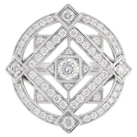 Anillo de diamantes Cartier Indian Mysteries #50 Círculo Diamante Oro Blanco 750 (K18GT) Regalo de mujer [joyería]