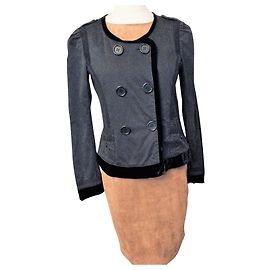 SONIA RYKIEL TRENDIGE JACKE 4 TEXTUREN T 42