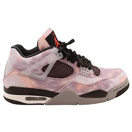Autre Marque Nike Air Jordan 4 Retro Sneakers alte Zen Master in tela ametista Taglia EU 45