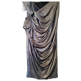 Vestido Patrizia Pepe Sierra Plateado