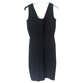 Bandage Kleid Bcbg Max Azria schwarz Viscose XS