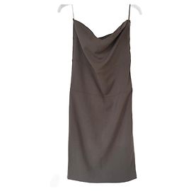 Vestido kaki Hôtel Particulier